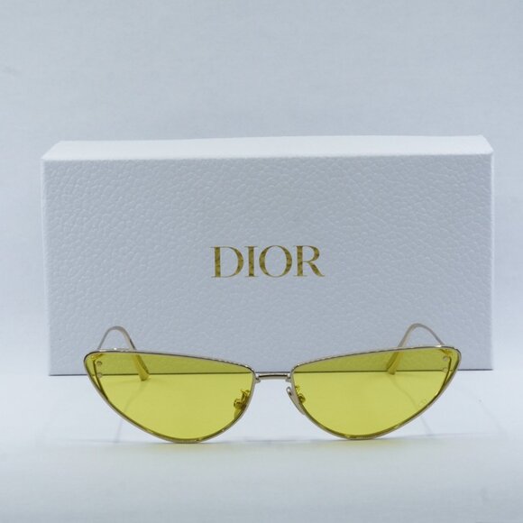 Dior MISSDIOR B1U B0H0 Cat Eye Eyeglasses - Gold/Yellow - Picture 4 of 13